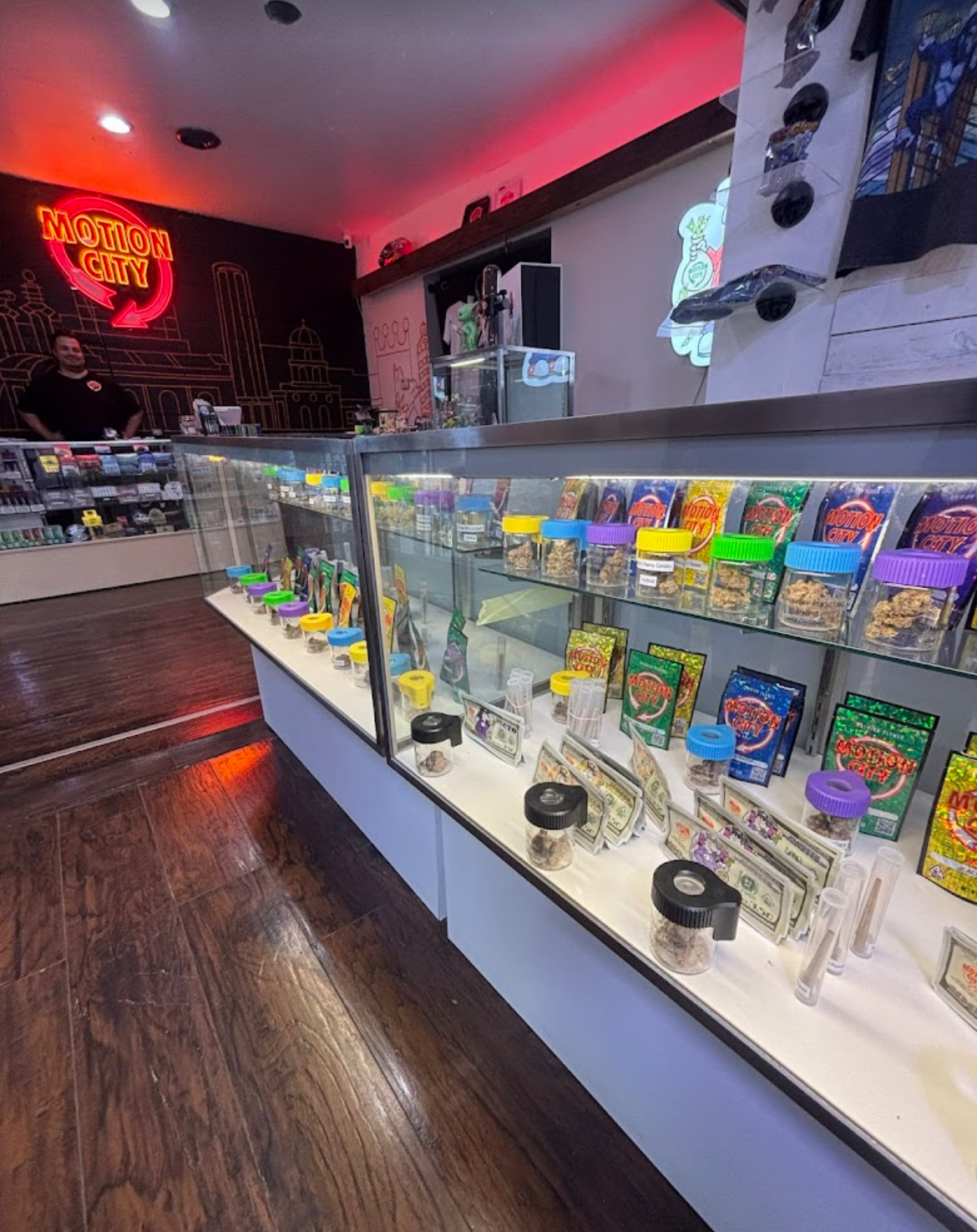 Motion City dispensary interior